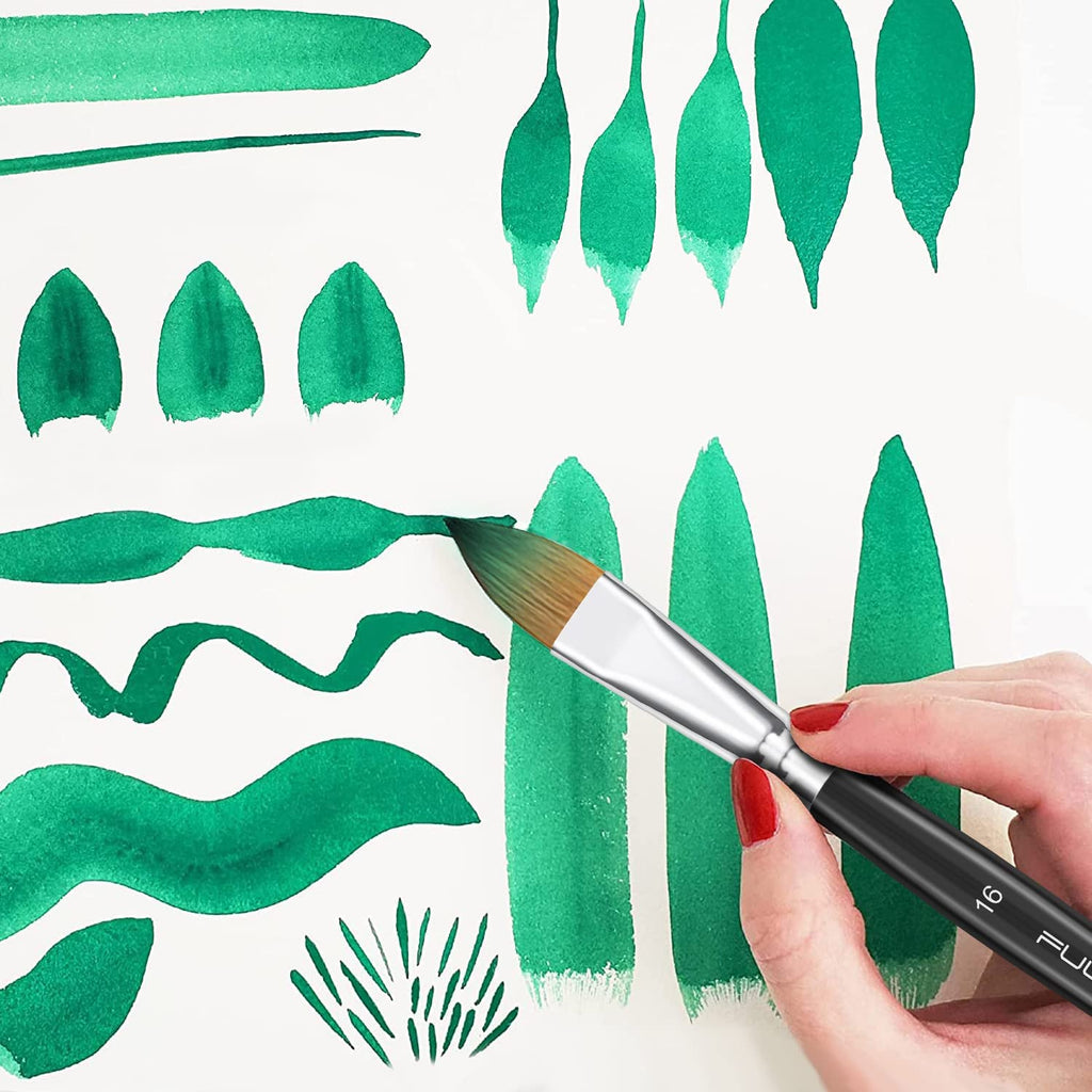 Paint Brush Sets  Acrylic, Gouache & Watercolour Brushes